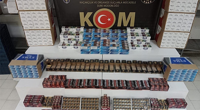 Depoya kaçak baskını