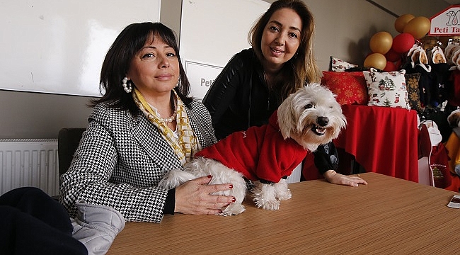 Köpek kıyafeti üreten atölye