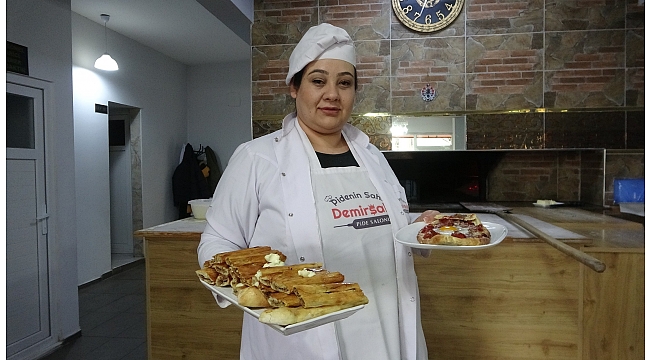 Okumak için geldiği  Bafra'da pide ustası oldu