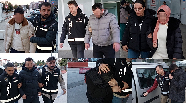 SAMSUN'DA TAPUDA RÜŞVET OPERASYONU:13 GÖZALTI