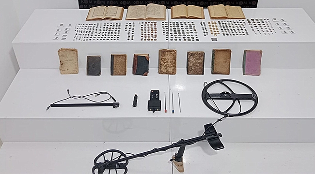 Samsun’da tarihi eser operasyonu