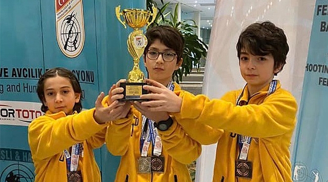 Samsunlu atıcılar hedefi vurdu