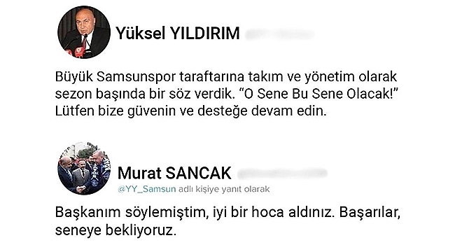'Seneye bekliyoruz'