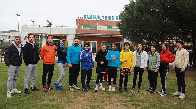 Teniste büyük heyecan