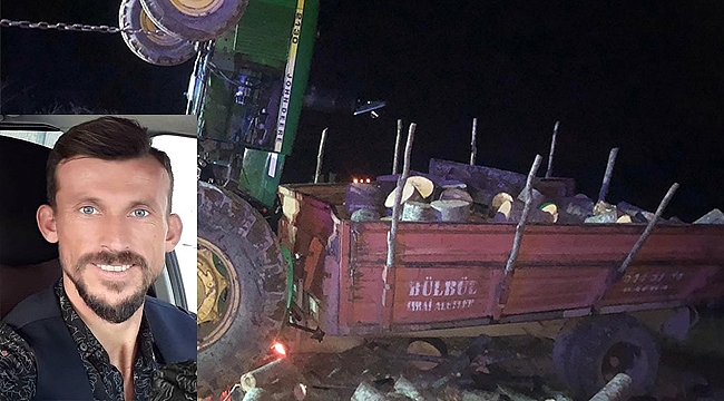 Traktör altında feci ölüm