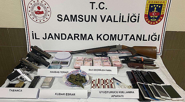Uyuşturucu ticaretine 5 tutuklama