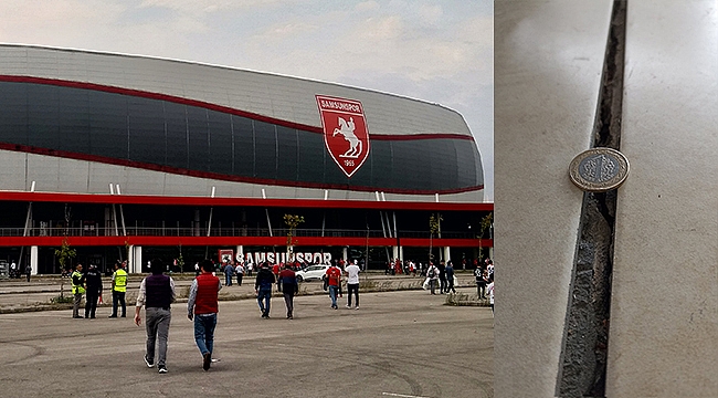 19 Mayıs Stadı’nda korkutan görüntü!