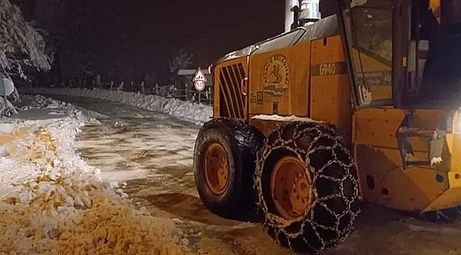 Atakum’da karla mücadele