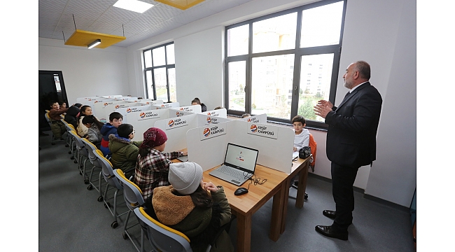 Canik Keşif Kampüsü’nde sınav heyecanı