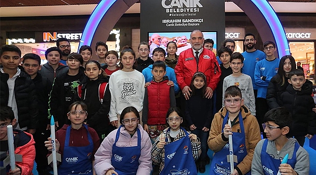 Canik'te çocuklar yeteneklerini keşfediyor