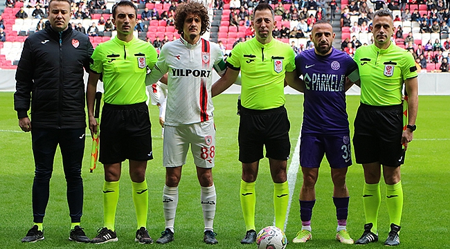 Maçı Samsunlu hakemler yönetti