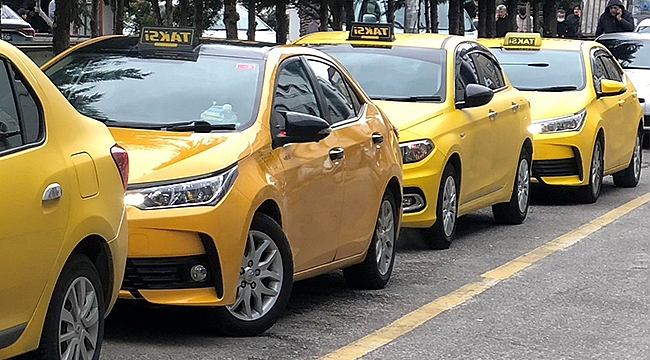 Samsun'da 800 bin TL'ye taksi ihalesi