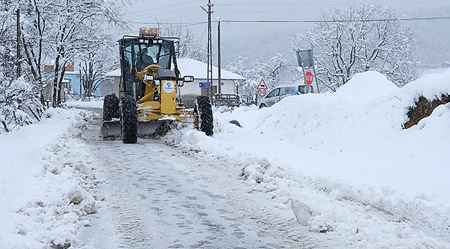 Tekkeköy’de kar teyakkuzu!