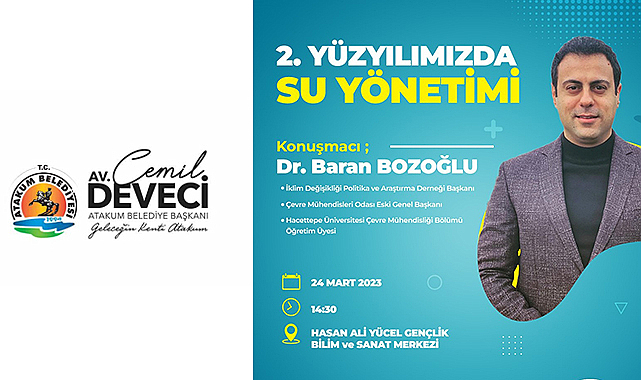 Atakum Belediyesi’nden ‘su’ paneli