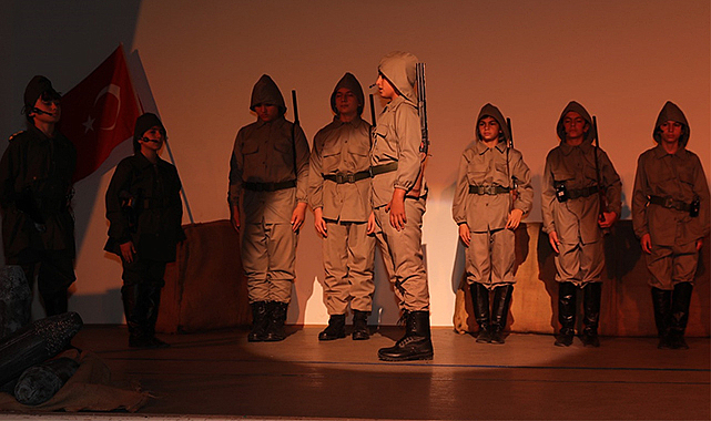 Bafra'da Çanakkale ruhu yaşatıldı