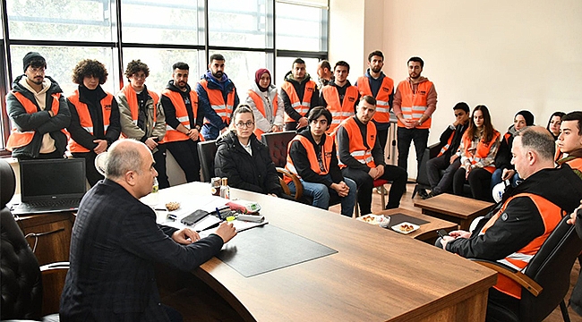 Deprem bölgesinde saha tecrübesi