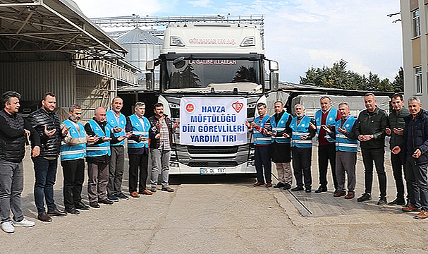 Deprem bölgesine 38 ton un yardımı