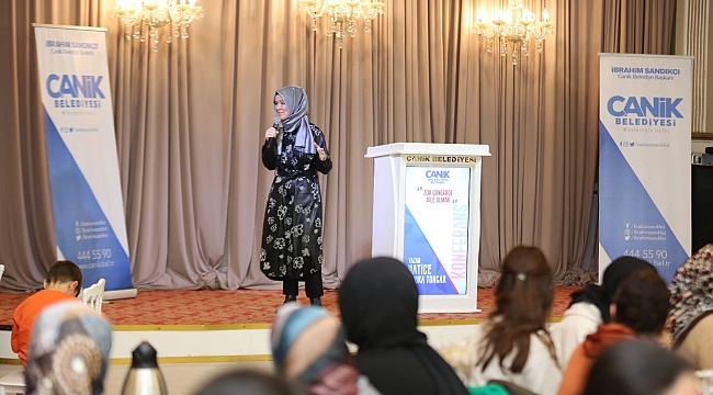 Depremzede kadınlara özel konferans