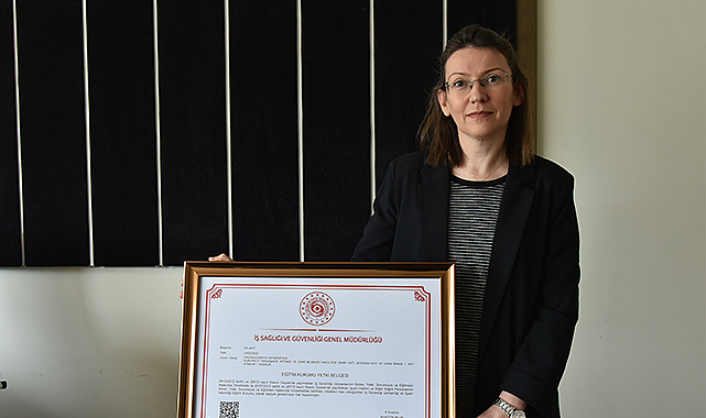 OMÜ’ye iş güvenliği yetki belgesi