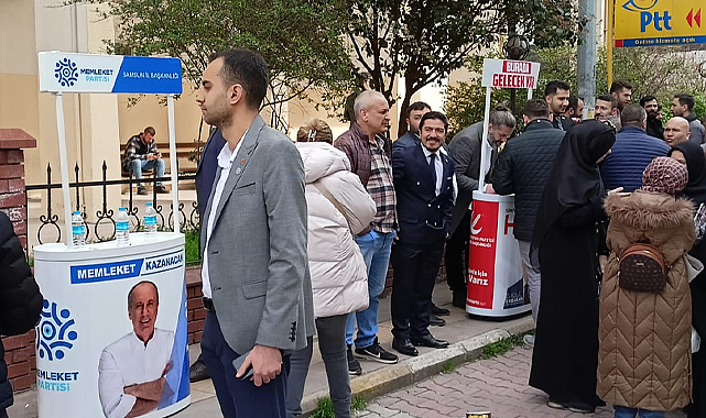 Samsun'da Cumhurbaşkanı adayları için imza toplama süreci başladı