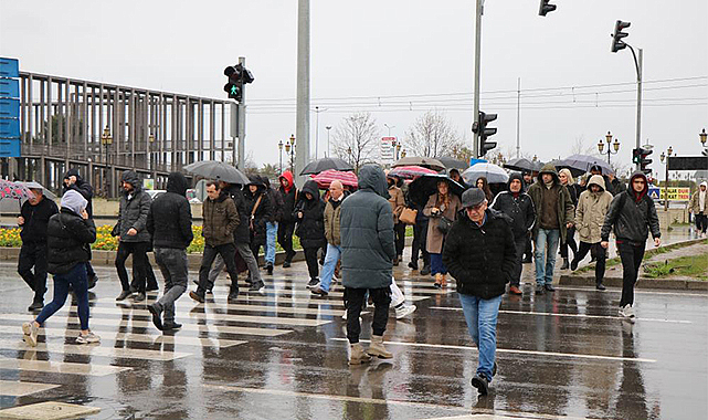 Samsun'da metrekareye 32,8 kilo yağış düştü