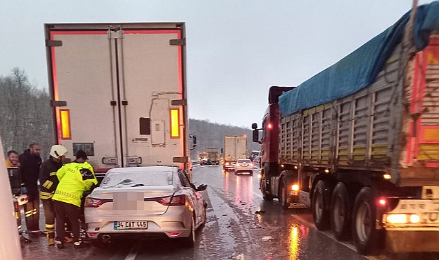 Samsun'da zincirleme kaza: 17 yaralı