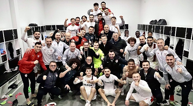 Samsunspor şampiyonluk yürüyüşünü sürdürüyor: 0-1