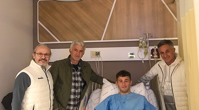 Umutcan’a geçmiş olsun ziyareti