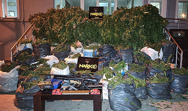 Samsun'un Bafra ilçesinde uyuşturucu ticaretine ceza yağdı