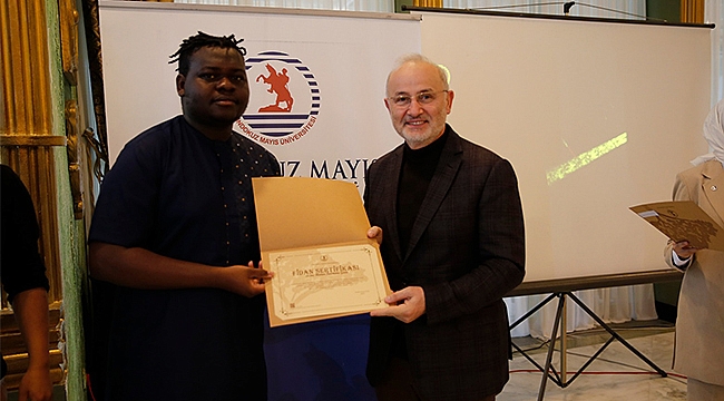 Yabancı öğrencilere ‘deprem’ sertifikası