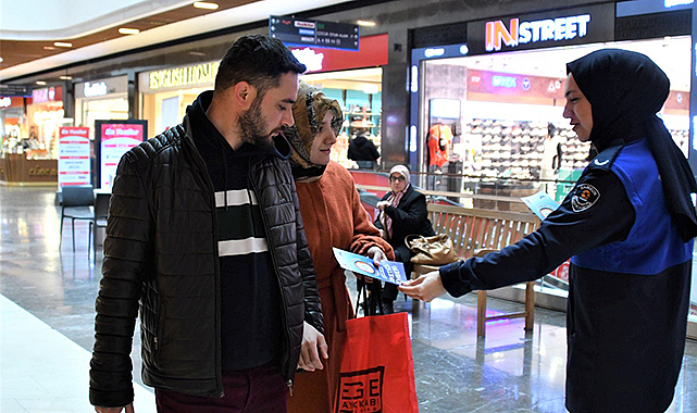 Zabıta ekipleri bilgilendirdi