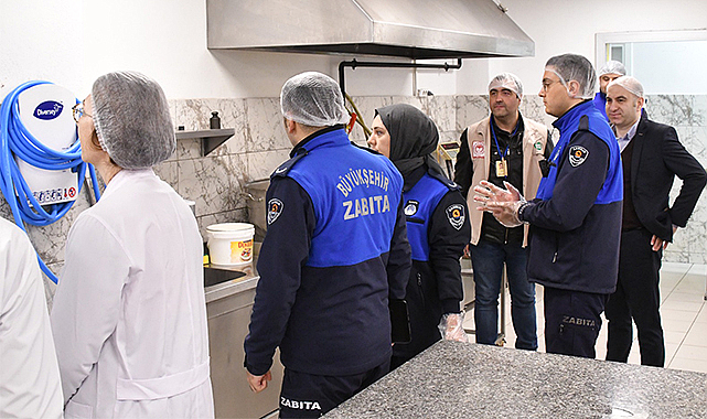 Zabıtadan fırınlara denetim