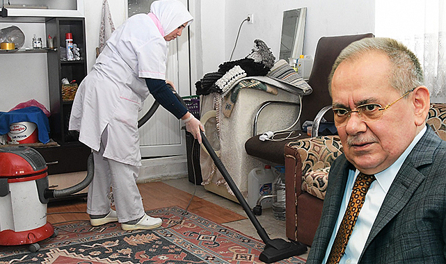 Samsun Büyükşehir Belediyesi 70 personelle ayda bin aileye evde hizmet veriyor