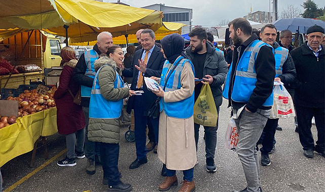 Aday adaylarından pazar turu