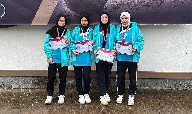 Alaçamlı öğrenciler Bocce'de üçüncülük elde etti