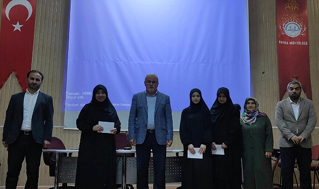 Bafra'da dini bilgiler yarıştı