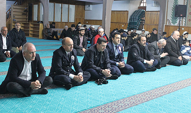 Bafra’da şehitler için mevlit