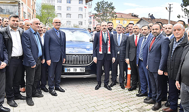 BAKAN MUŞ TOGG İLE SAMSUN YOLLARINDA