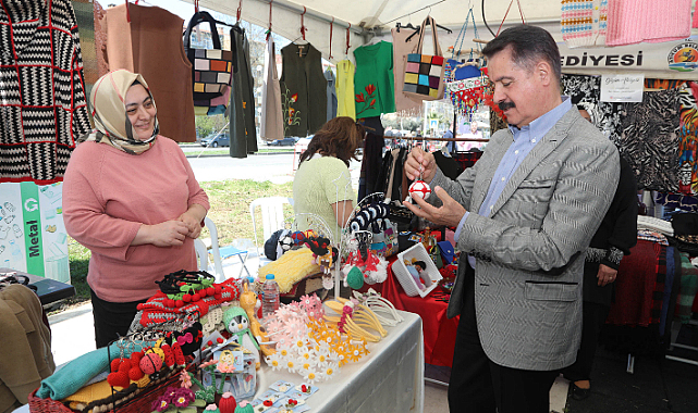 Başkan Deveci: Kadın üretimde rol üstlenmeli