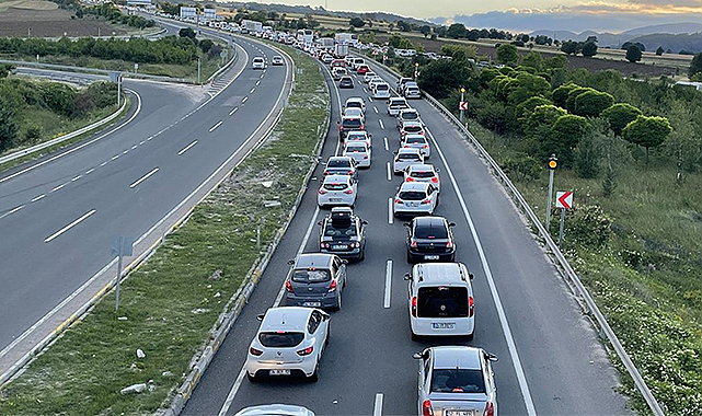 Bayram dönüşü yoğunluğu başladı