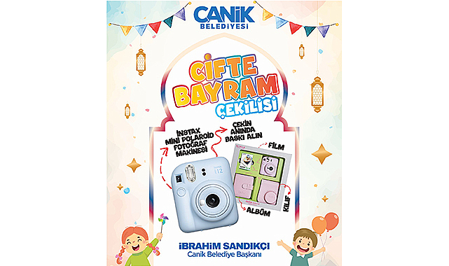 Canik’te çifte bayram coşkusu