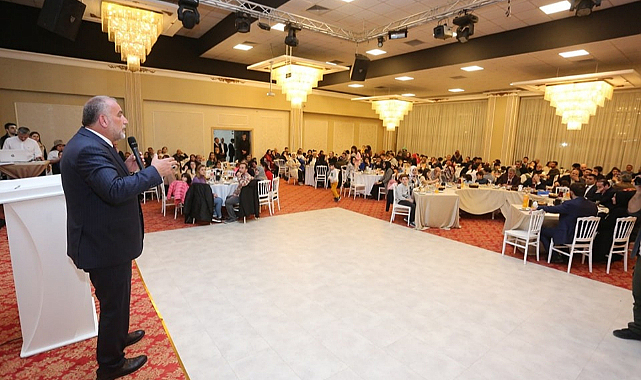 Canik’te depremzede ailelerle iftar