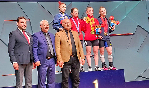 Cansu Bektaş Avrupa şampiyonu