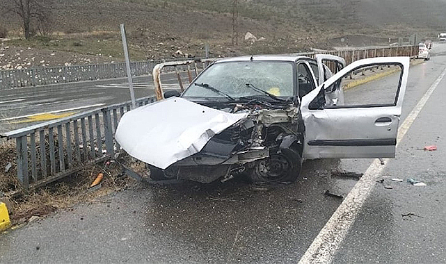 Erzincan’daki kazadan acı haber