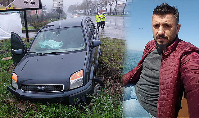 Seyir halindeyken kalp krizi geçirip kaza yaptı