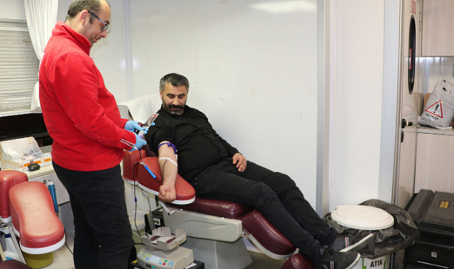 Havza'da 83 ünite kan bağışı toplandı