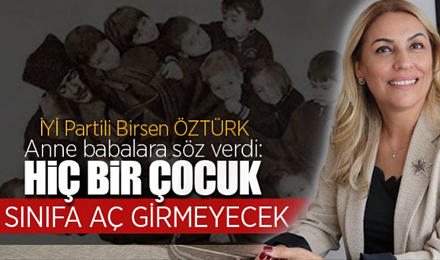 'Hiçbir çocuk sınıfa aç girmeyecek'