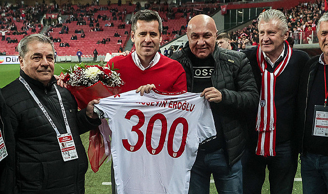 Hüseyin Eroğlu, 300'üncü maçına çıktı, yenilmezlik serisini 20'ye yükseltti