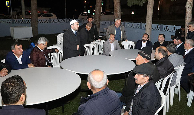Kavak'ta vatandaşları buluşturan iftar