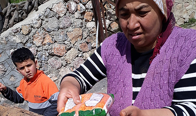 KAVSİAD'dan 8 ton gıda yardımı